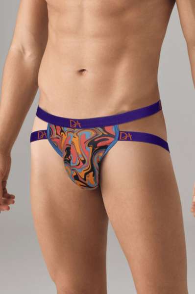 Erkek Fantezi Ebru Desenli Jockstrap String