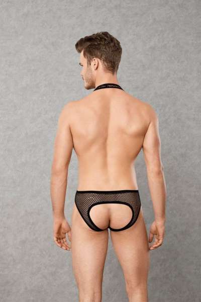 Erkek File Kumaş Askılı Jockstrap Body